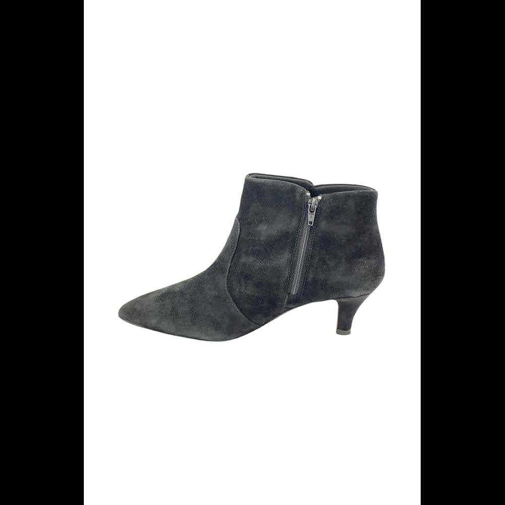 Clarks Collection Heeled Booties Linvale Judith Black Suede 🖤 - Picture 3 of 5